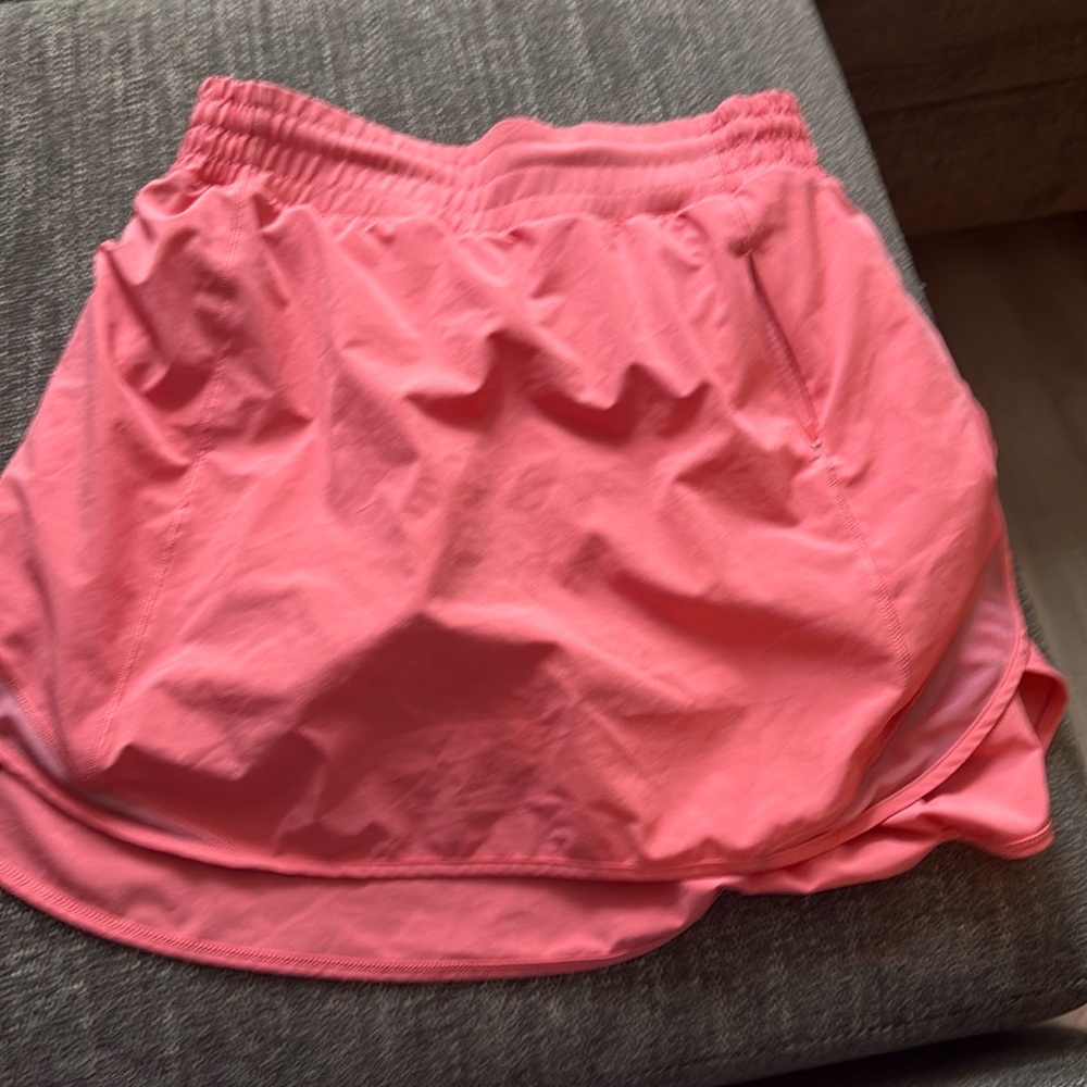 Lululemon raspberry tennis skirt long EUC